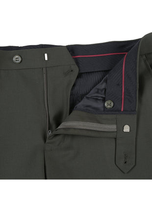 Men's Raphael Slim Fit Olive Green Two Button 2 Piece Formal Suit