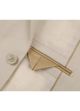 Men's 2-Piece Single Breasted Notch Lapel Suit