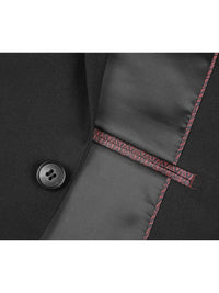 Thumbnail for Men's Slim Fit Solid Stretch 2-Piece Suit