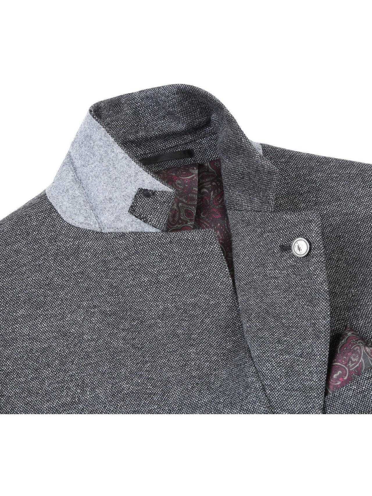 Blazer de media lona para hombre