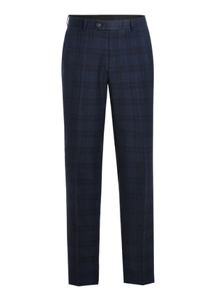 Men's Slim Fit Stretch Checked Suits