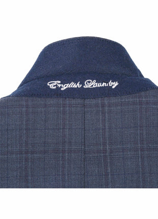 English Laundry Slim Fit Two Button Gray Wool Peak Lapel Suit