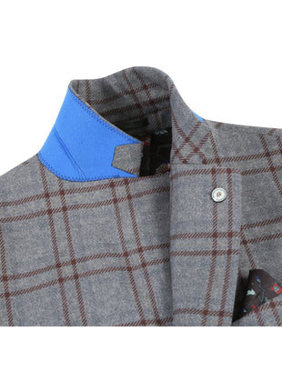 Men's Half Canvas Blazer