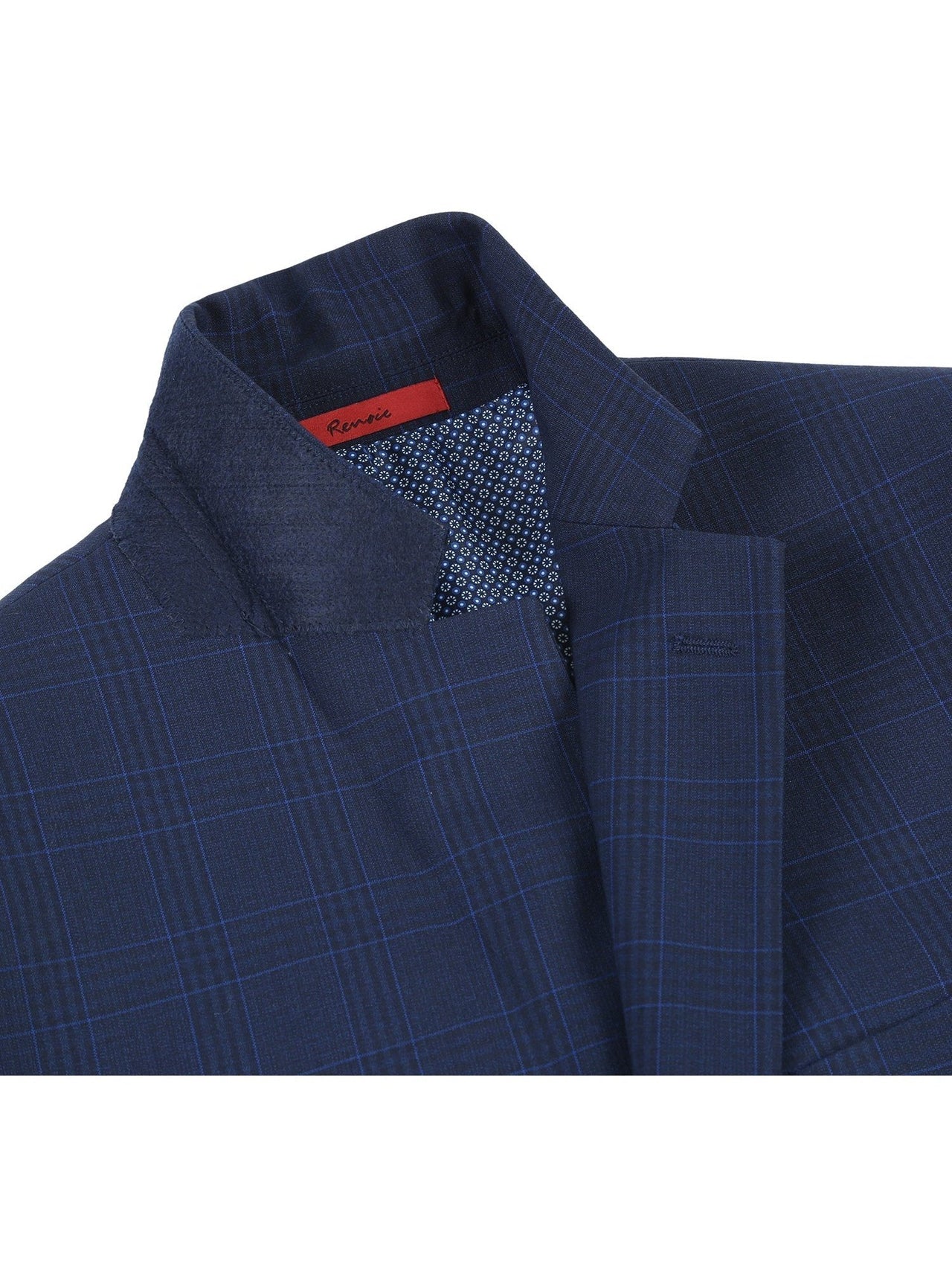 Men's Classic Fit Checked Suits