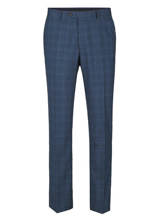 Men's 3-Piece Classic Fit Single Breasted Windowpane Suit