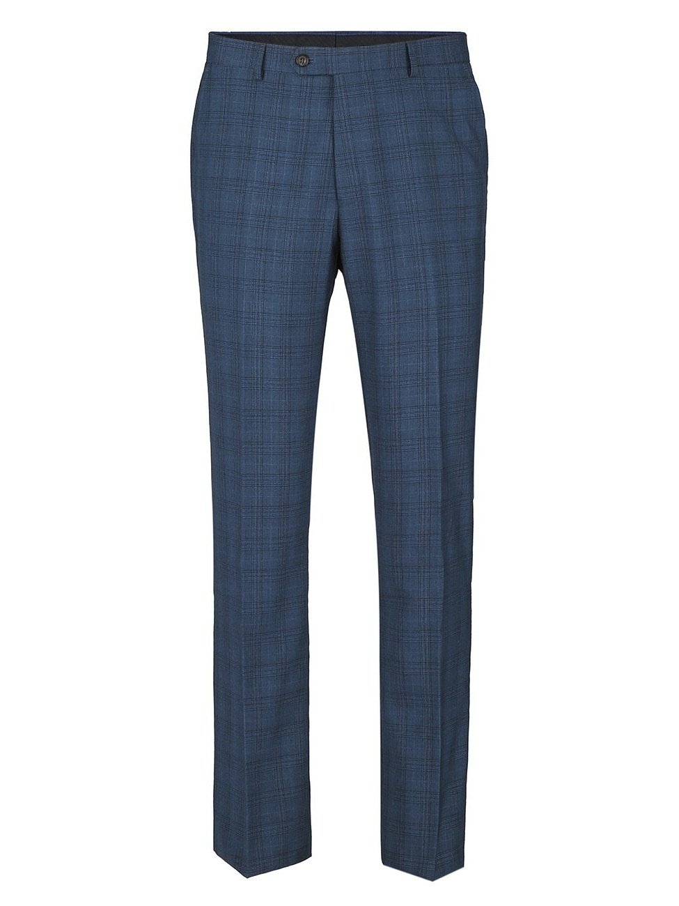 Men&#39;s 3-Piece Classic Fit Single Breasted Windowpane Suit