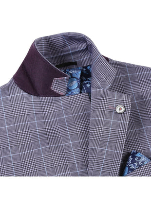 Men's Half Canvas Blazer