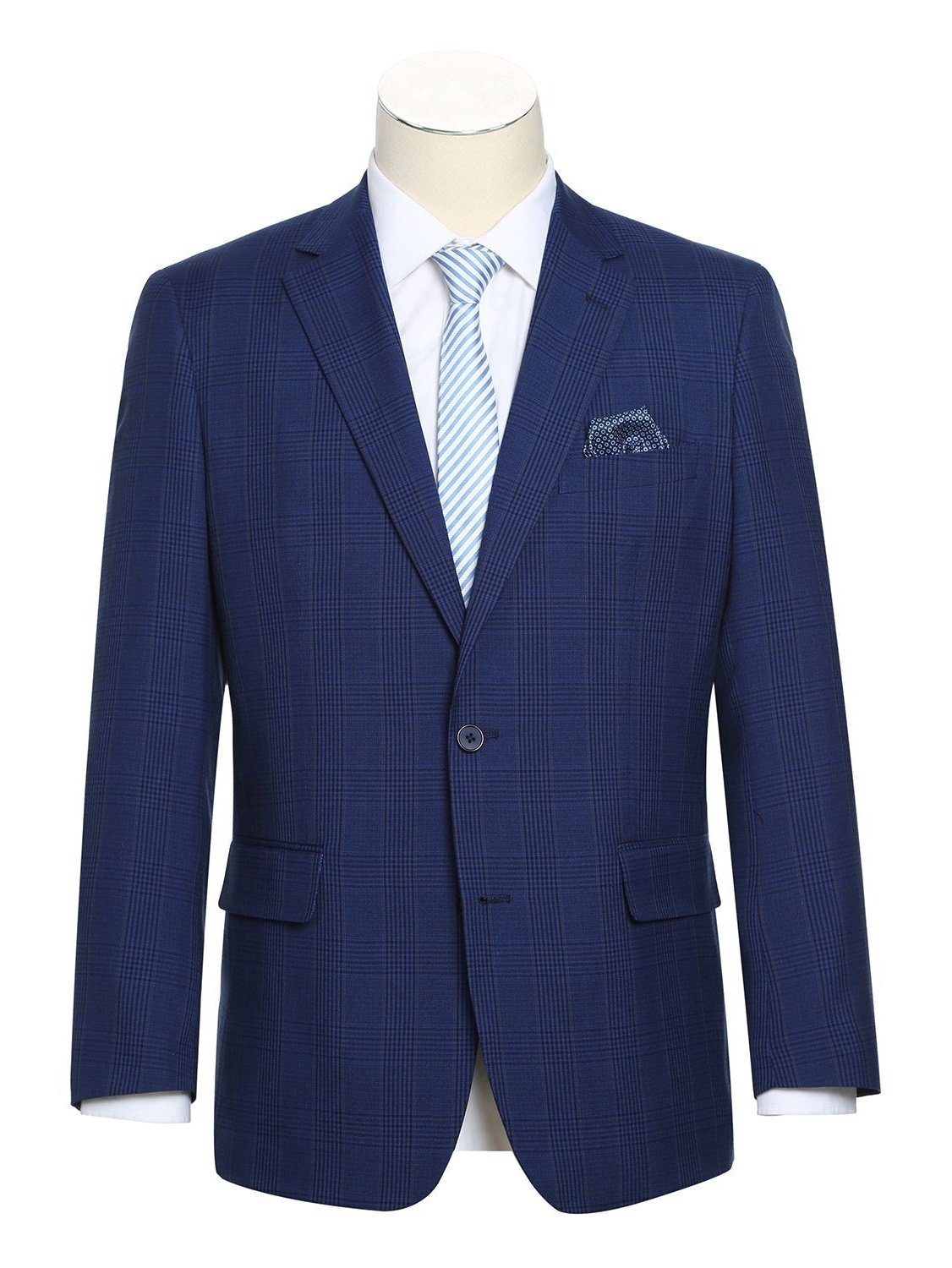 Blazer estilo ventana de corte clásico para hombre