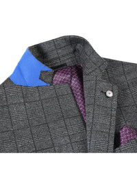 Thumbnail for Men's Half Canvas Blazer