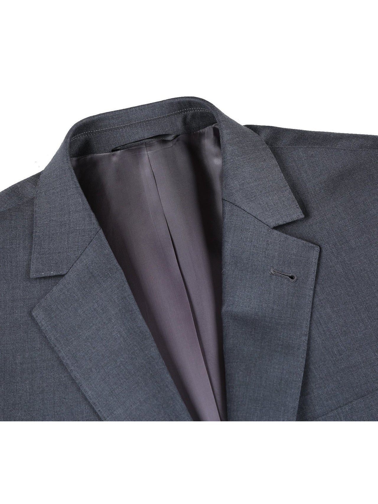 Men's Gray Half-Canvas Suit