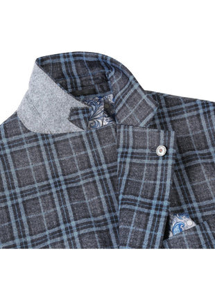 Men's Half Canvas Blazer
