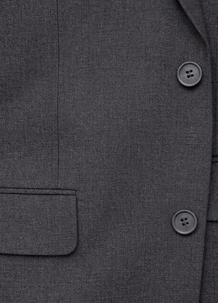 Raphael Men's Regular Classic Fit Charcoal Gray 2 Button Men's Suit - The Suit Depot