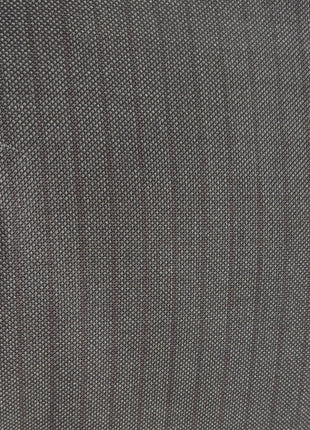 Canali Men's Charcoal Gray Burgundy Pinstripe 100% Wool Suit 40R