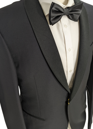 Canali Men's Navy Wool-Mohair Tuxedo 40R