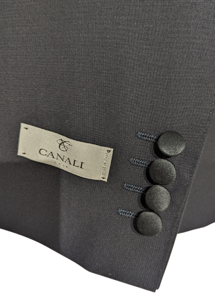 Canali Men's Navy Wool-Mohair Tuxedo 40R