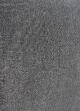 Canali Men's Denim Blue Solid 100% Wool Suit 40R