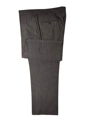 Canali Men's Gray Pinstripe Silk Wool Suit 44R