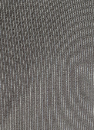 Canali Men's Gray Pinstripe 100% Wool Suit 40L