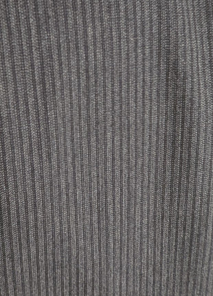 Canali Men's Charcoal Striped 100% Wool Suit 46L