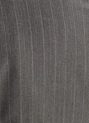 Armani Collezioni Charcoal Pinstripe 100% Wool Suit 42R