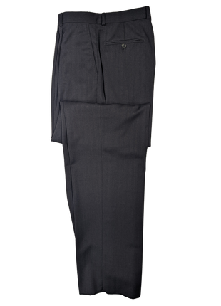 Armani Collezioni Charcoal Pinstripe 100% Wool Suit 42L