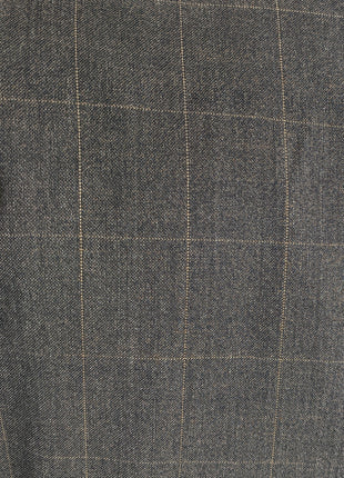 Sartoria Partenopea Men's Black Windowpane Double Breasted Suit 40R
