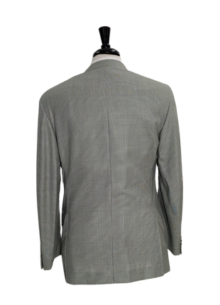 Sartoria Partenopea Men's Green Glen Plaid 3-Roll-2 Sportcoat 40R