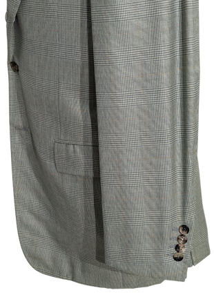 Sartoria Partenopea Men's Green Glen Plaid 3-Roll-2 Sportcoat 40R