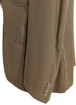 Sartoria Partenopea Men's Tan 3-Roll-2 Cashmere Sportcoat 46R