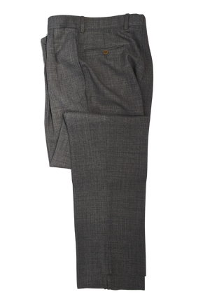 Sartoria Partenopea Men's Gray Double Breasted Suit 38R