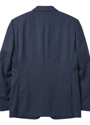 Corneliani Mens Navy Pinstripe Fully-Canvassed Notch Lapels Slim Fit 2 Button Wool Suit - 44R