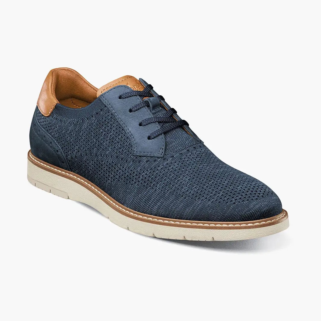 Florsheim Mens Vibe Navy Knit Lace Up Oxford Dress Shoes The Suit Depot Florsheim Mens Vibe Navy Knit Lace Up Oxford Dress Shoes The Suit Depot
