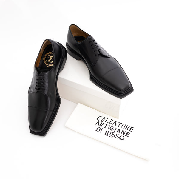 靴 archive made in italy square-toe shoes Italian Oxford * K42.5 - Vass Shoes