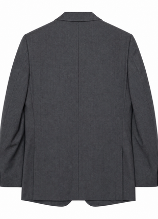 Canali Charcoal Gray Micro Check Portly Fit Notch Lapel 2-Button Wool Suit 50L