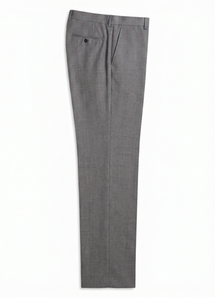 Paul Smith Mens Gray Textured Half Canvassed Notch Lapel Slim Fit 2-Button Wool Suit  - 44R