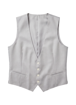 Corneliani Collection Mens Charcoal and Gray Mixed Pattern Peak Lapel Slim Fit 3-Piece Wool Blend Suit - 44R