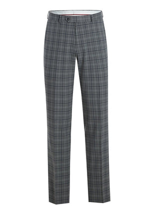Men's Slim Fit Stretch Checked Suits