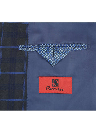 Men's Slim Fit Checked Suits