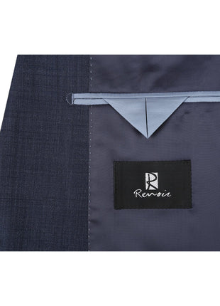 Men's Two Piece Classic Fit Wool Blend Suit