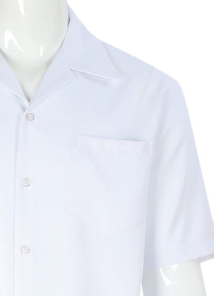 Apollo King Royal Diamond White Classic Fit Short Sleeve 2 Piece Walking Suit