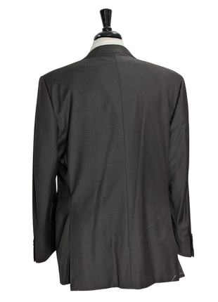 Canali Brown Micro Check 100% Wool Suit 50R
