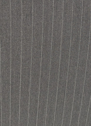 Canali Charcoal Pinstriped Fully-Canvassed 100% Wool Suit 36R