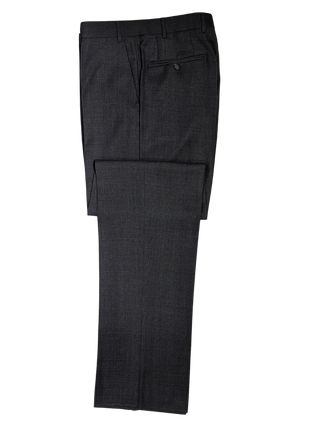 Canali Gray Glen Plaid 100% Wool Suit 38S