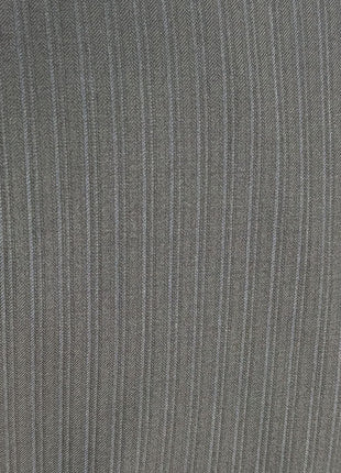 Canali Brown Pinstriped 100% Wool Suit 40L
