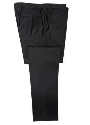 Canali Solid Gray 3-Piece 100% Wool Suit 44S