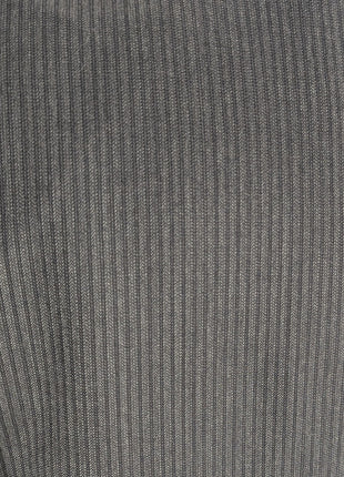 Canali Charcoal Pinstriped 100% Wool Suit 44L