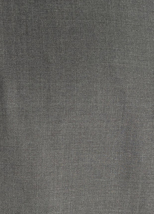 Canali Charcoal Grey Solid Notch Lapel 100% Wool 2 Button Suit 44R