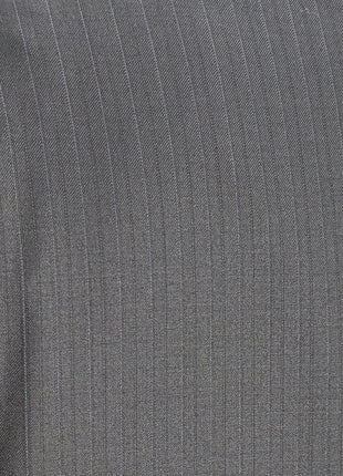 Canali Navy Pinstriped 100% Wool Suit 44R