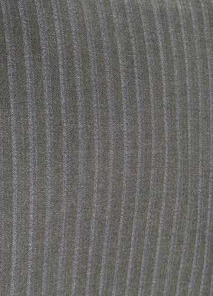 Canali Charcoal Pinstriped 100% Wool Suit 38R - The Suit Depot