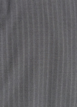 Canali Blue Tonal Pinstriped 100% Wool Suit 48L